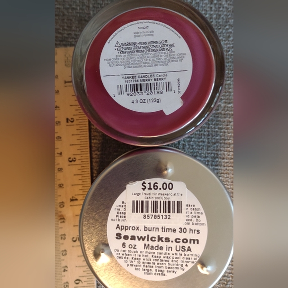 Final price!*NEW!Set of small jar candles - Picture 4 of 6